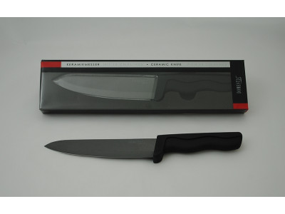 DOMESTIC BLACK Keramický nůž čepel 15 cm