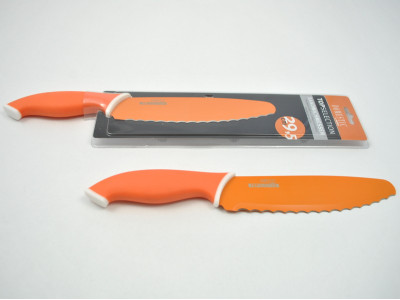 TELESTO Nůž sandwichový oranžový, čepel 17,5 cm